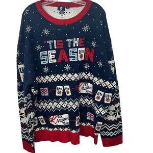 Miller Lite Beer Ugly Christmas Winter Novelty Sweater Mens Unisex XXL